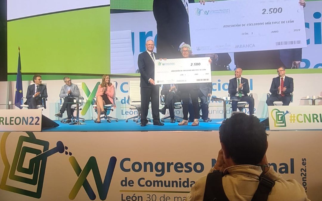 Donación de 2.500 € en el XV Congreso Nacional de Comunidades de Regantes